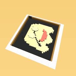 Weird Ghost from Pac-Man