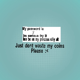 My password is