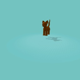Wooden cat