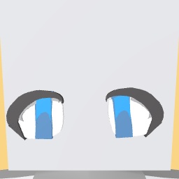 Moe eyes blue