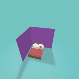 Comfy doll bed
