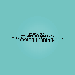 D-dear sky angel and [k a w a i i•a r t s]