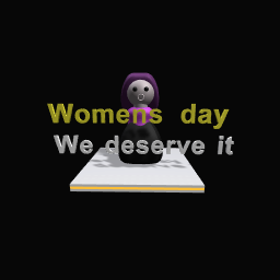 We deserve it