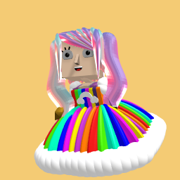 Rainbow girl