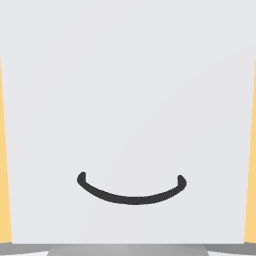 Roblox smile..? Idk doesnt really look liek it :(