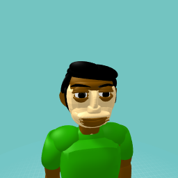 Realistic man (black person)