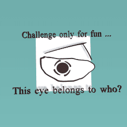 Challenge only for fun :)