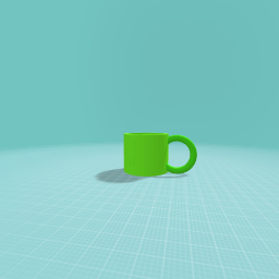 Green mug