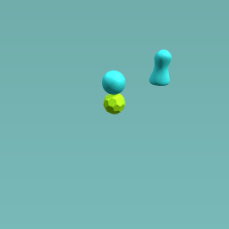 an ailen chasing a human