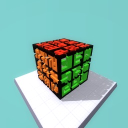 Sparkly Rubix Cube