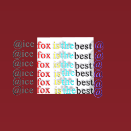 @ice fox is the Best@