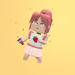 New me  anime girl strawberry !