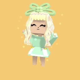 Cute minty outfit!