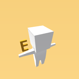 Letter E Shoulder Friend