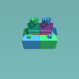 Green and blue rule the world