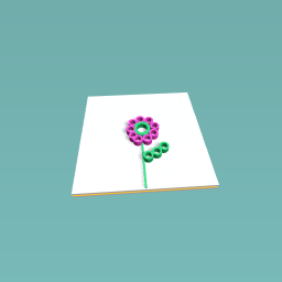 my bubble stick is like a flower