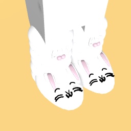 bunny slippers