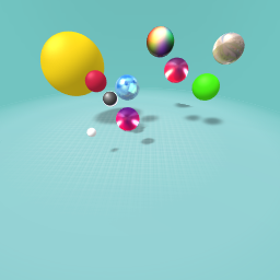 the 9 planets and the 1 star