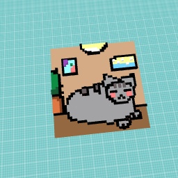 Rate my cats loaf