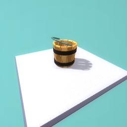Wooden bucket