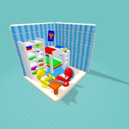 Twin boy's bedroom