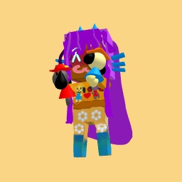 Parappa and evil parappa set!!!!
