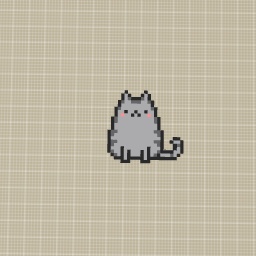 Pixel pusheen
