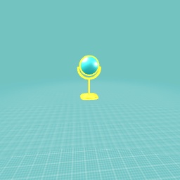 Gold and dimond mirrer