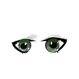 Random anime eyes~~~!! GREEN!!!