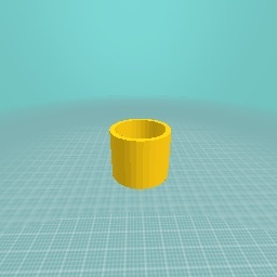 A yellow mug