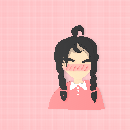 My first time making anime girl