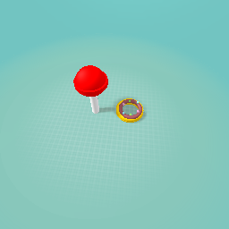 Donut with lolipop