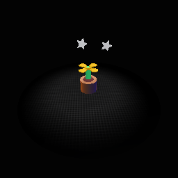 Flower at night.