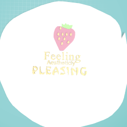 Strawberry aesthetic background