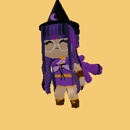 Wendy the witch with purple