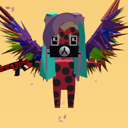 ladybug mask and outfit