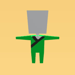 Green ninja suit