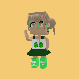 Avacado Girl (Food & Drink Collection)