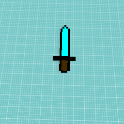 Minecraft diamond sword