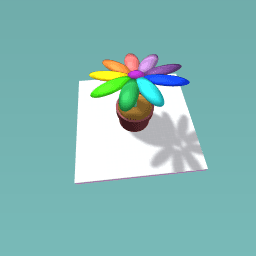 Rainbow flower