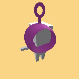 Purple tellitubbie hood