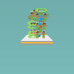 This a stack of very very very cheeky monkeyes.