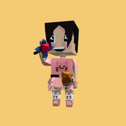 Lady crystal doorbell