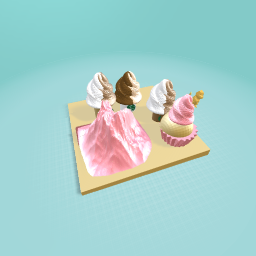 Pastelitos y tamvien un premio es un volcan