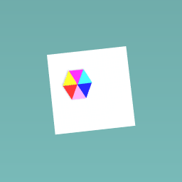 A coulored hexagon