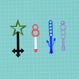 4 Bubble Wands