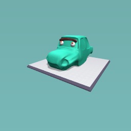 A Car With Eyebrows n eye's