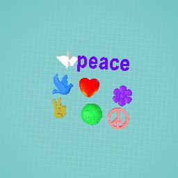 Lets make peace for the world