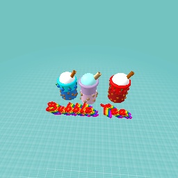 Bubble Tea Word Art!