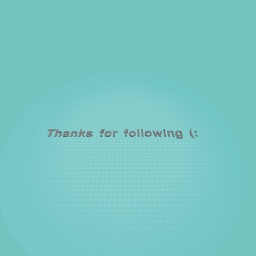 Thanks for following